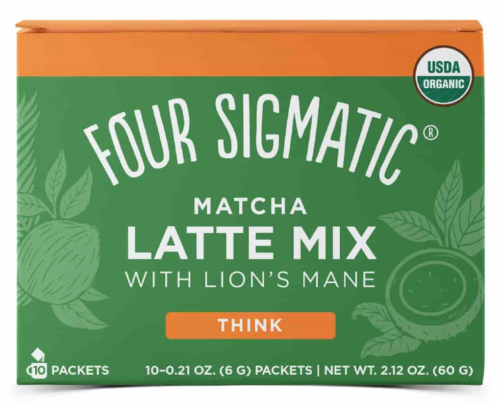 Four Sigmatic Matcha Latte Mix Lion's Mane - Nootropics Kopen.