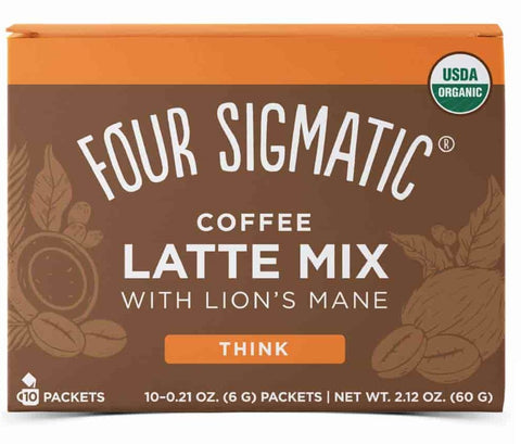 Four Sigmatic Coffee Latte Mix with Lion's Mane - Nootropics - Nootropics Kopen.
