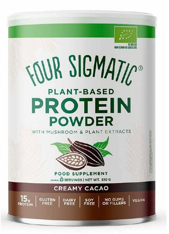 Four Sigmatic Plant-Based Protein - Creamy Cacao - Nootropics Kopen.