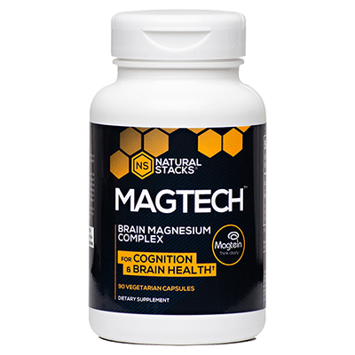 Natural Stacks - MagTech™ Magnesium Supplement - 90 Caps - Nootropics Kopen.
