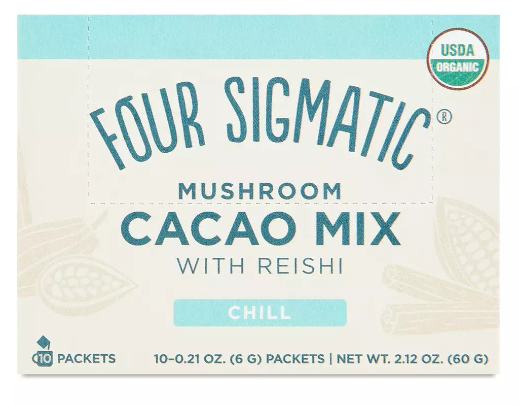 Four Sigmatic  Mushroom Hot Cacao Mix met Reishi - Nootropics - Nootropics Kopen.